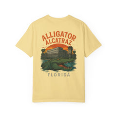 Alligator Alcatraz T-Shirt, Vintage Style Tee, Florida Souvenir Shirt, Unisex Graphic Top, Comfortable Casual Wear