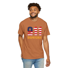 Vintage 911 Dispatcher Garment Dyed T-Shirt