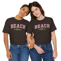 Beach Vibes Unisex Jersey Short Sleeve Tee