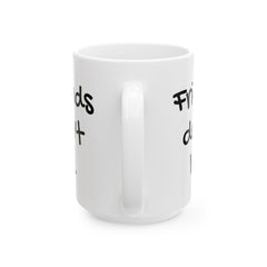 Retro Mug 15oz - Friends Don't Lie - Stranger Things Fan Gift