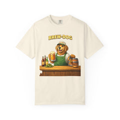 Golden Retriever Brewer Beer T-Shirt — Cute Brew-Dog Graphic Tee