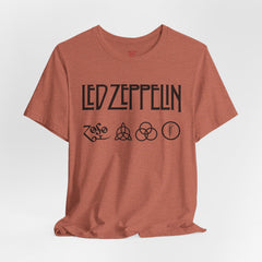 70s Led Zeppelin - Graphic vintage style band tee
