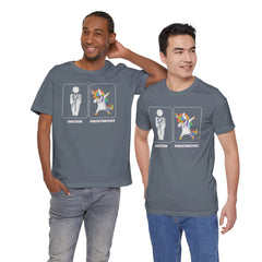 Funny Doctor vs  Prosthetist Unicorn - Graphic Unisex T Shirt