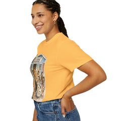 Front Graphic "Who Let the Cats Out?" Baldwin Harbor Animal Hospital Cute Vet Clinic T Shirt