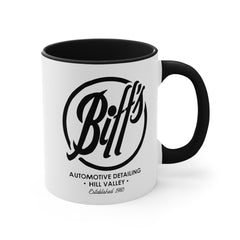 Biff's Automotive Detailing Mug,Back To The Future,Car detailing mug,BTTF Novelty Mug,car enthusiast gift,movie merchandise mug,Biff Tannen