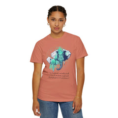 Elephants Graphic  Garment-Dyed T-shirt