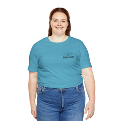 Dog Mom T-Shirt — Personalized Your Dog Image  Tee (Custom Name)