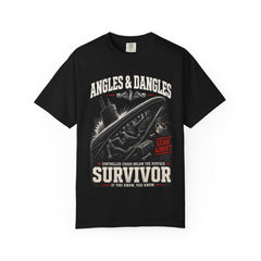 Submarine Angles and Dangles Survivor Unisex Garment-Dyed T-shirt