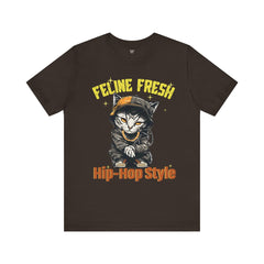 Funny Feline Fresh Hip Hop Style - Graphic Tee