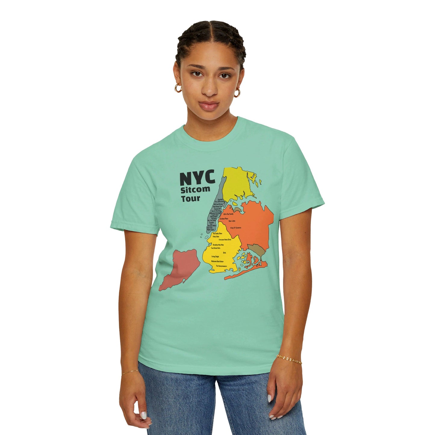 NYC Sitcoms, Comfort Colors - Unisex T-shirt