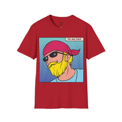 NO WAY BACK  Sunglass Wearin Pop Art Dude Unisex Softstyle T Shirt