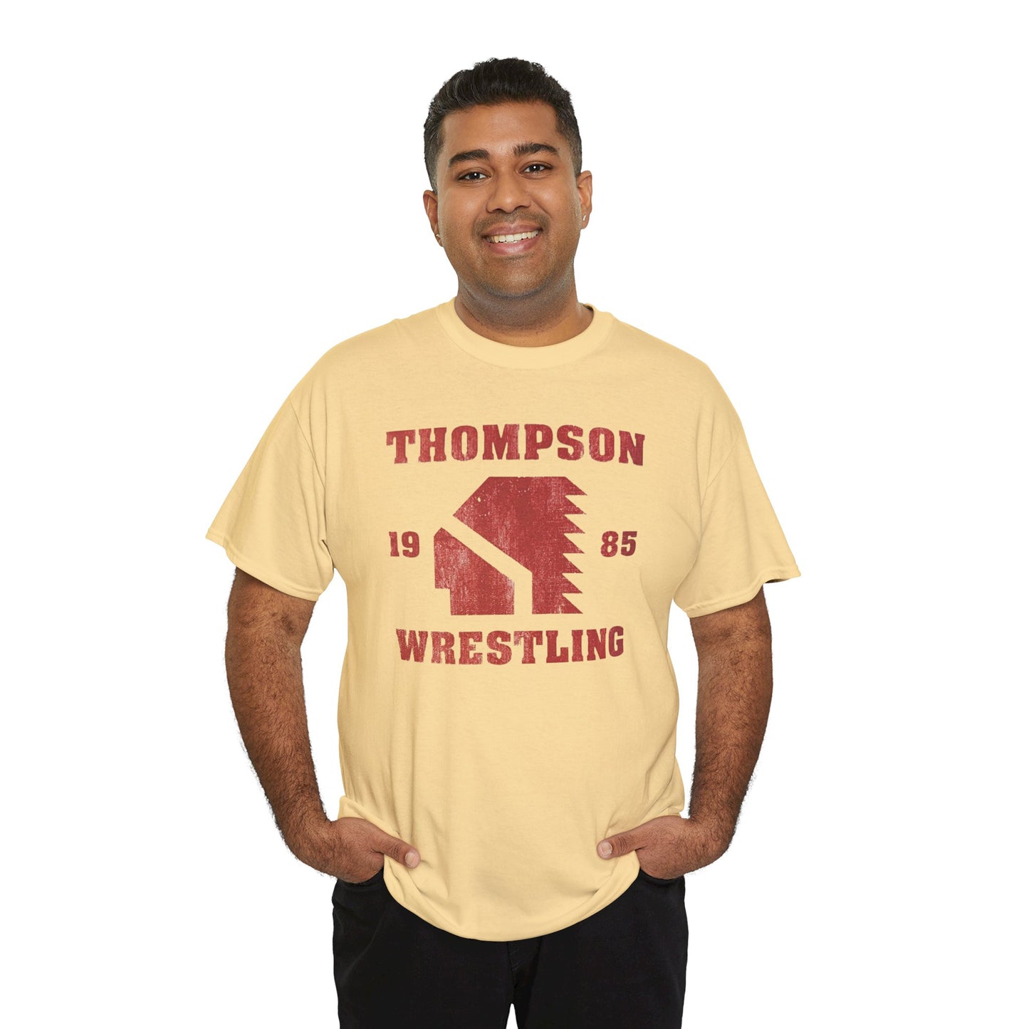 THOMPSON WRESTLING 1985, Unisex Heavy Cotton Tee