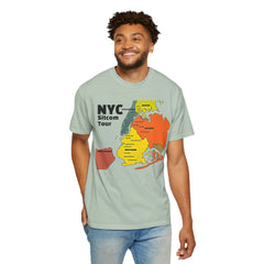 NYC Sitcoms Tour Comfort Colors T-shirt - Unisex Garment-Dyed