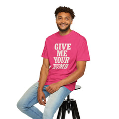 Two And A Half Men Inspired Graphic T-Shirt - Give Me Your Thumb Vintage Tee