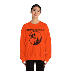 E.T.  The Movie - Unisex Heavy Blend Crewneck Sweatshirt | Alien Lover | E.T. Movie | Gift For Him | Gift For Her | Fan Gift