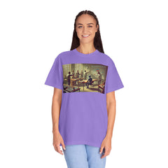 XTC Influenced Making Plans For Nigel Mural Graphic - Unisex Comfort Colors Shirt