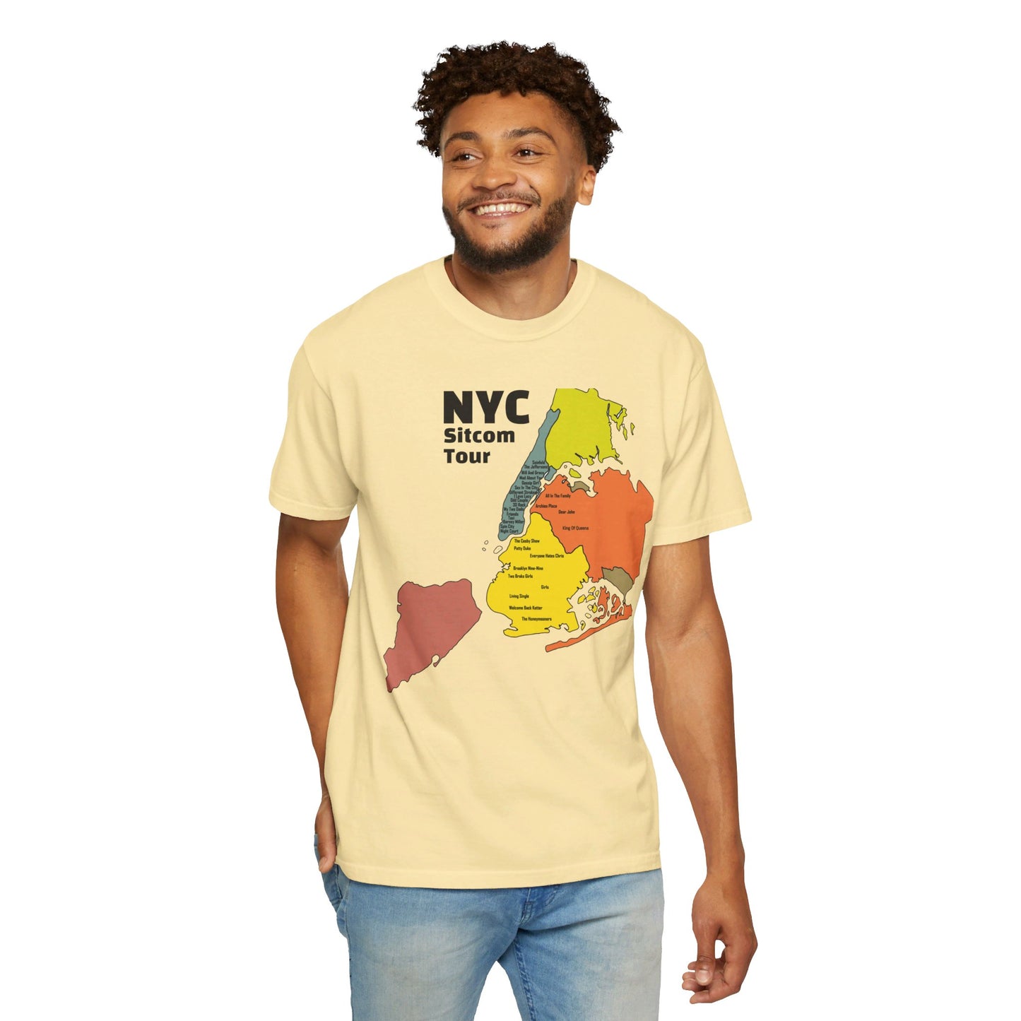 NYC Sitcoms, Comfort Colors - Unisex T-shirt