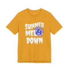 Summer Meltdown Graphic Tee — "Summer Melt Down" Sun Design