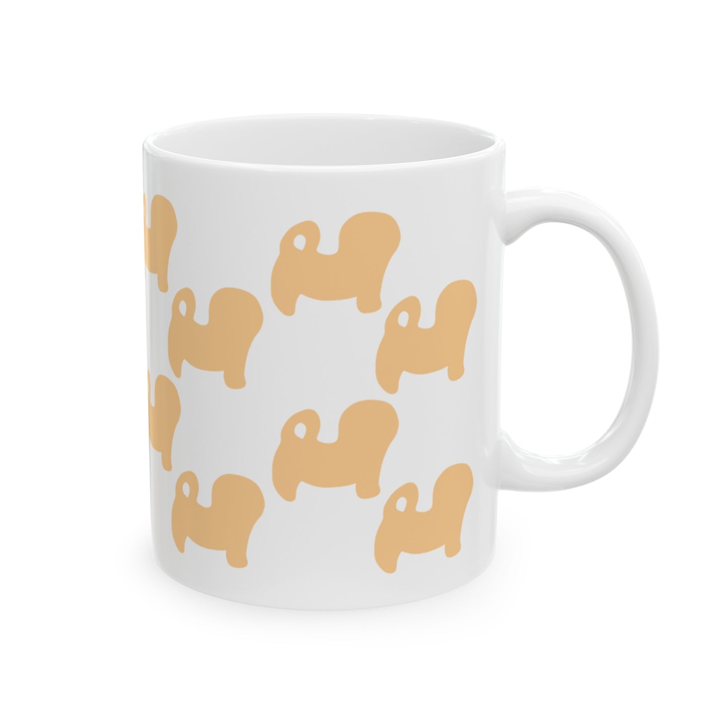 Akita Dog Ceramic Mug, (11oz, 15oz)