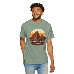 Capitol Reef National Park Graphic, Comfort Colors Soft Relaxed Fit Unisex Garment-Dyed T-shirt