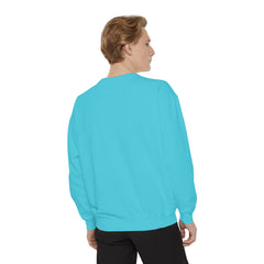 Japanese Wave and Red Sun Comfort Colors Sweatshirt