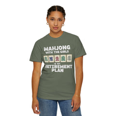 Mahjong Retirement Plan Unisex T-Shirt - Fun Gift for Friends
