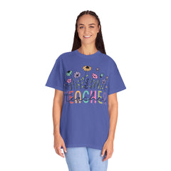 Floral Teacher Appreciation T-Shirt - Comfort Colors Soft