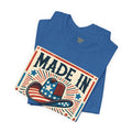 Made In America Cowboy Hat Graphic, Unisex Jersey Short Sleeve Tee