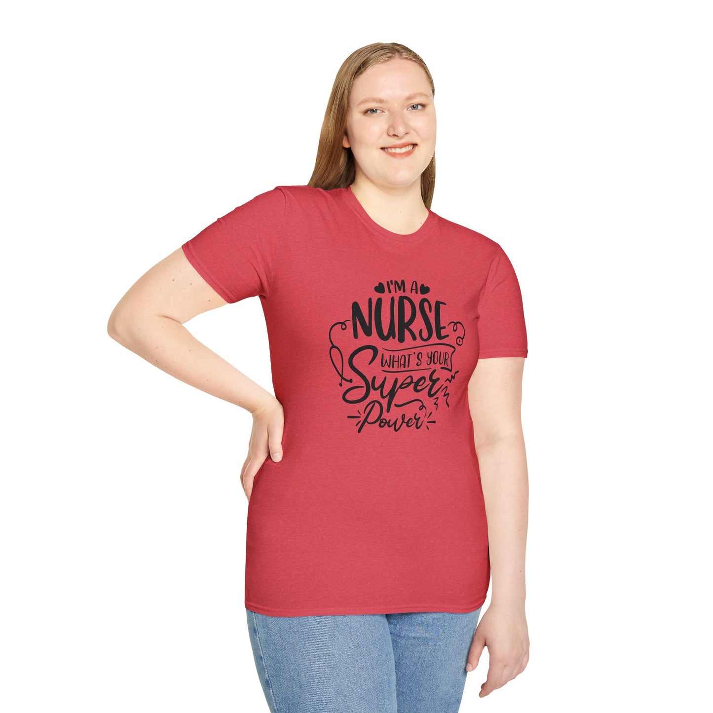 Nurse Quote - Unisex Softstyle T-Shirt | Nurse Awareness, Medical Apparel, Gift For Her, Scrubs Lover, Hospital Staff Gift, Registered Nurse