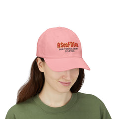 Fishing Dad Cap, A Sea D Sea Hat, Outdoor Gear, Gift for Fisherman, Adjustable Cap for Dad, Casual Style Hat