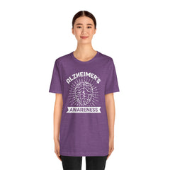 Alzheimers Awareness - Unisex Jersey Short Sleeve Tee