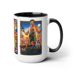 Big Trouble In Little China 3 Panel Graphic Ceramic Mug