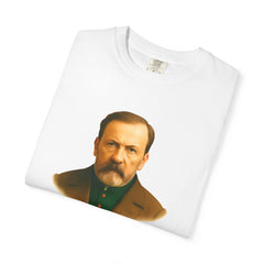 Louis Pasteur Portrait Tee – "I didn't create germs, I just warned you about them."