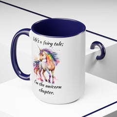 Unicorn coffee 15oz ceraminc mug,