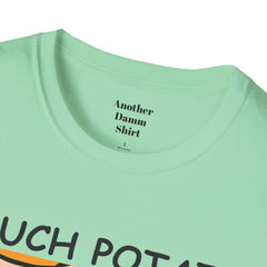 Couch Potato Pop Art Girl Unisex Softstyle T-Shirt