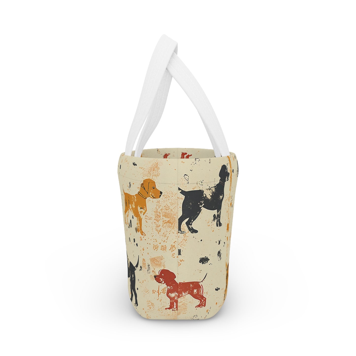 Paint Splattered Dogs Themed - Lunch Bag