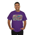 Graffiti Mania Cadillac Eldorado Graphic - Unisex Heavy Cotton Tee