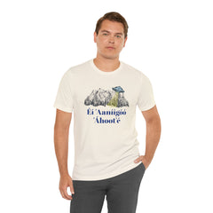 Éí Aanighóó Áhoolé Navajo The Truth Is Out There UFO Unisex Short Sleeve Tee