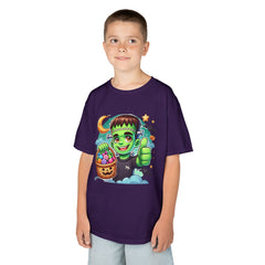 Kids Halloween Frankenstein Monster Tee