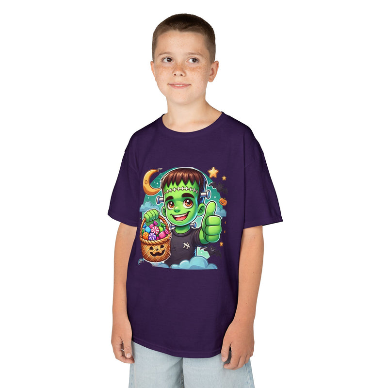 Kids Halloween Frankenstein Monster Tee