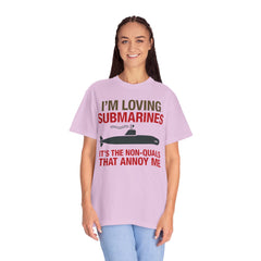 Submarine Lover Nautical Tee, Graphic Submarine Shirt | Summer Casual