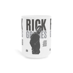 Rick Grimes Ceramic Mug — The Walking Dead Three-Panel Design (11/15/20oz)