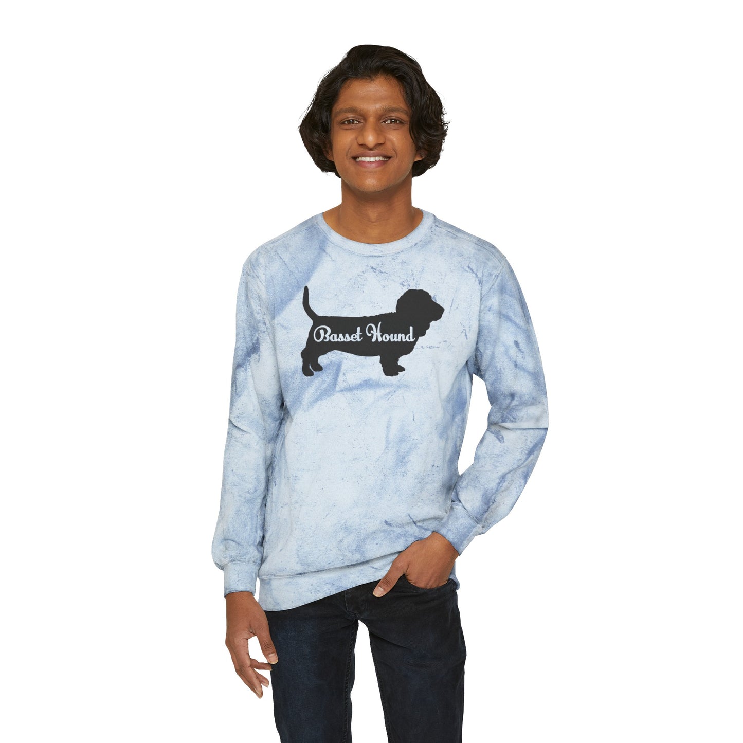 Basset Hound Unisex Comfort Colors Sweatshirt