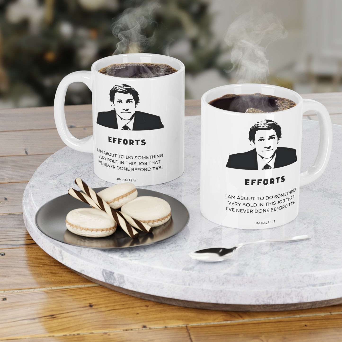 The Office Jim Halpert Quote - Ceramic Mugs (11oz\15oz\20oz)