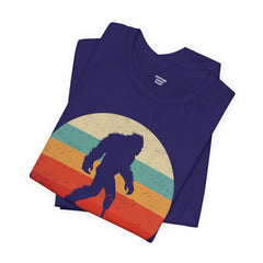 Retro Sunset Bigfoot Tee - Amputee Awareness T-Shirt