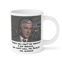 Airplane Movie Quote Mug, Leslie Nielsen Quote