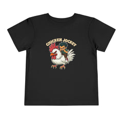 Toddler Chicken Jockey Tee - Fun Minecraft Animal T-Shirt for Kids