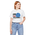 Live Love Volleyball T Shirt,gift for her,gift for him,volleyball gift,sports tee,team shirt,player gift,coach gift,Love Volleyball,Spike it