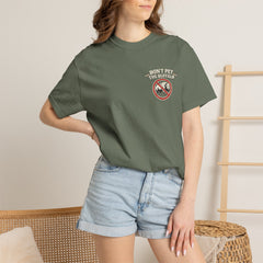 Wyoming Funny Roadtrip T-Shirt — "Three Things You Don’t Do in Wyoming" Adventure Tee