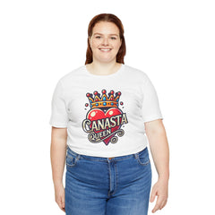 Canasta Queen Crown and Heart - Graphic Unisex Tee